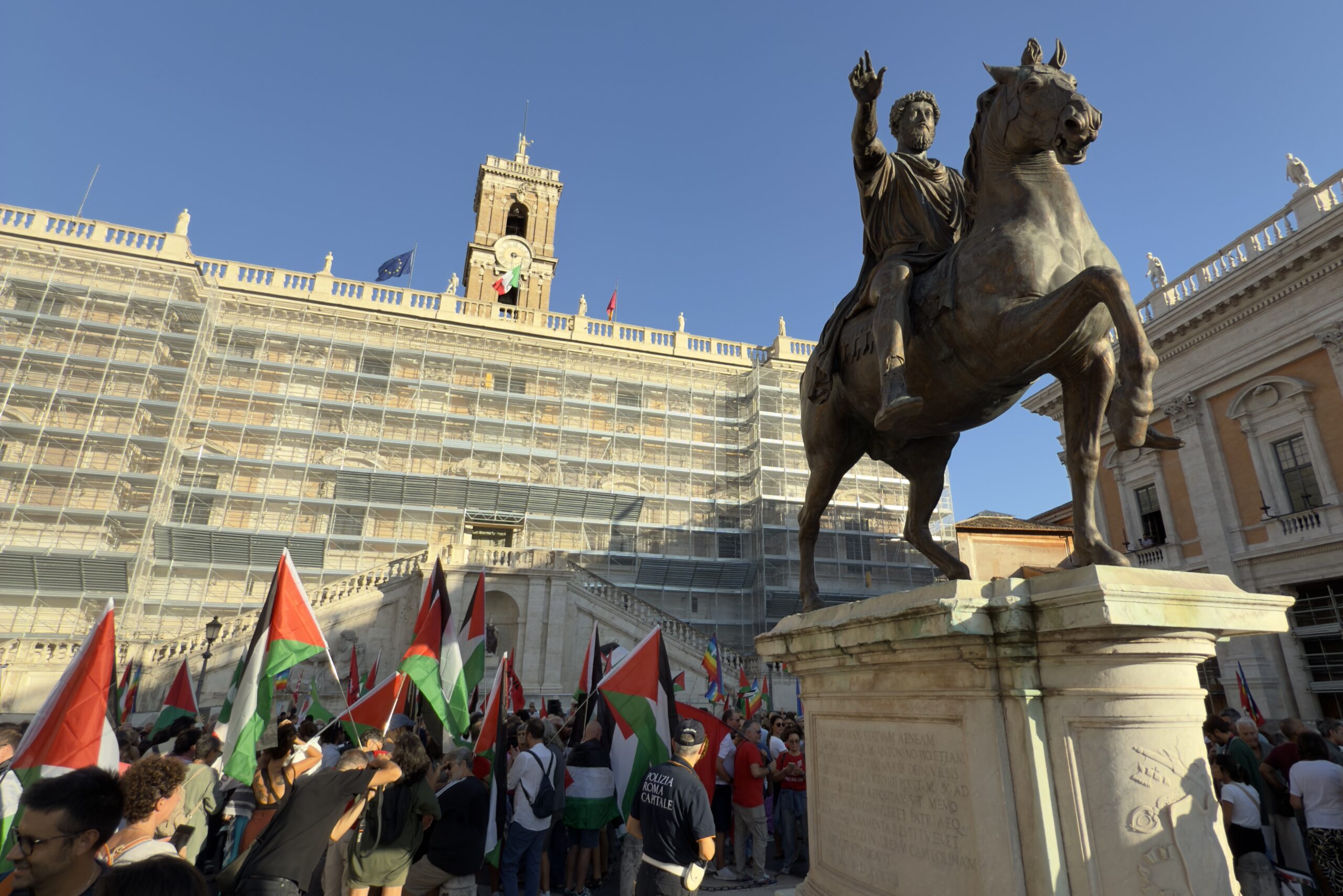 Roma a fianco della Global Sumud Flotilla